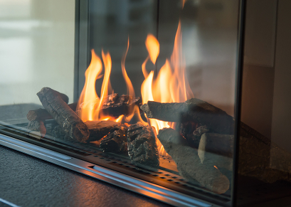 Gas Fireplace Logs