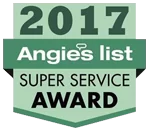 Ford's Plumbing and Heating 2017 Angies List Super Service Award