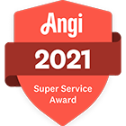 Ford's Plumbing and Heating 2021 Angies List Super Service Award