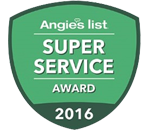 Ford's Plumbing and Heating 2016 Angies List Super Service Award