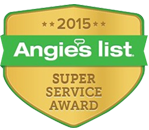 Ford's Plumbing and Heating 2015 Angies List Super Service Award