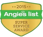 Ford's Plumbing and Heating 2015 Angies List Super Service Award