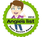 Ford's Plumbing and Heating 2012 Angies List Super Service Award