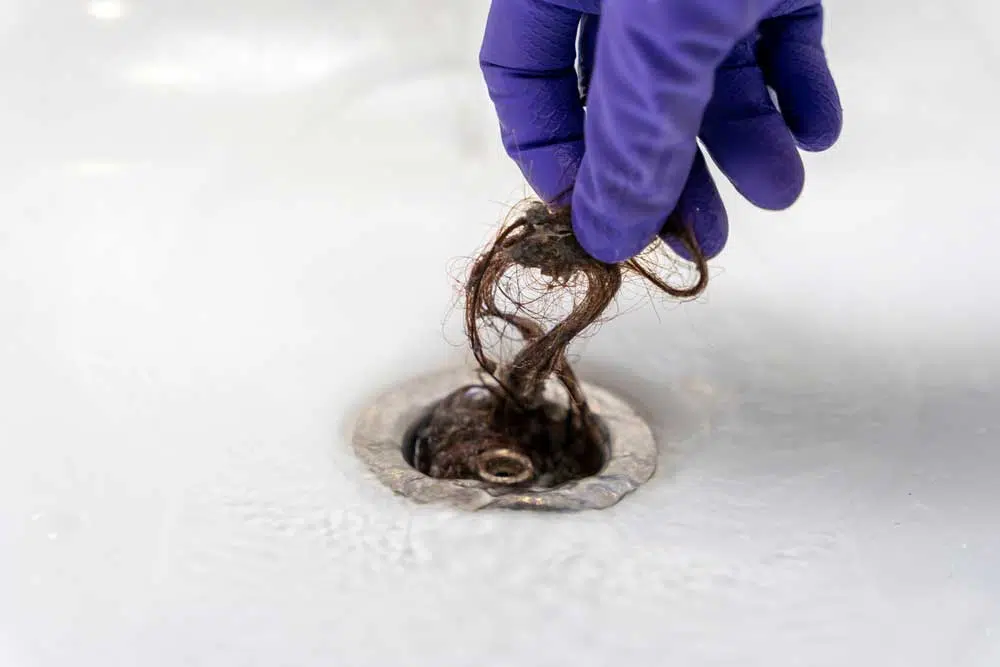 Does Drain Cleaner Dissolve Hair